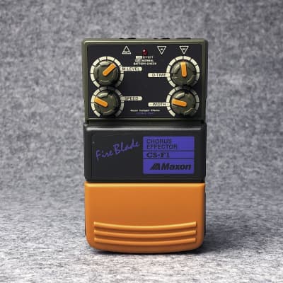 【美品】Maxon CS-F1 Maxon CS-F1 Chorus pedal rare1994 Made in japan | Reverb