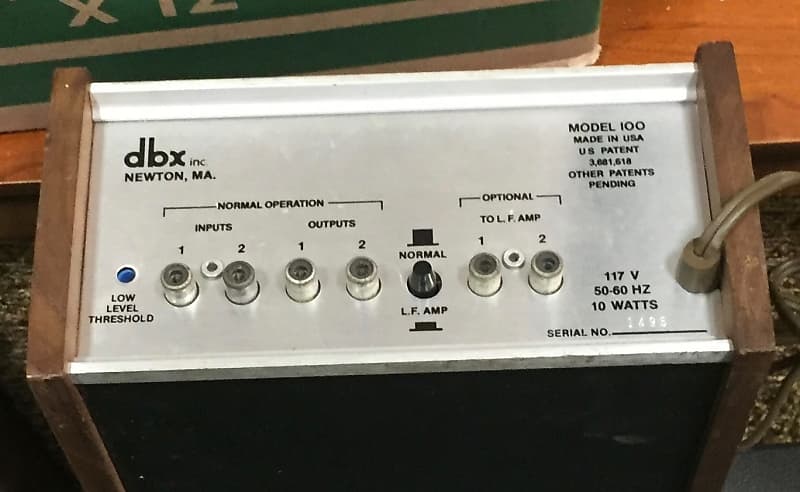 dbx Boom Box, Model 100, Sub Harmonic Synthesizer | Reverb