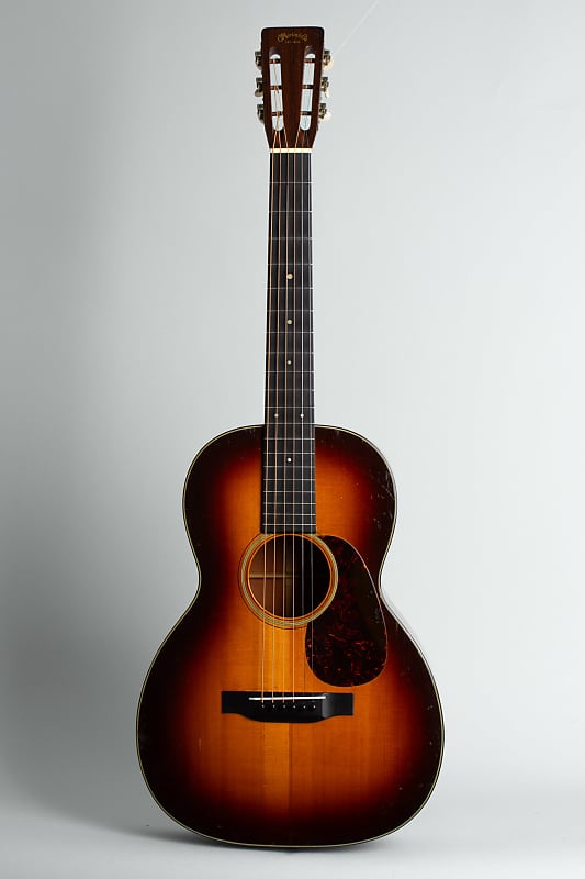 C. F. Martin  00-18H Shade Top Conversion Flat Top Acoustic Guitar (1940), ser. #74972, black tolex hard shell case. image 1