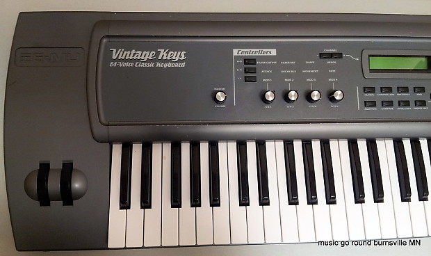 E-mu Vintage Keys 61 key keyboard. model 9728. | Reverb France