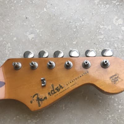 1983 Fender Stratocaster David Gilmour Black Strat twin neck Fullerton vintage image 3