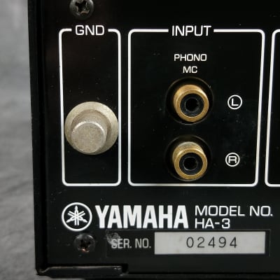 Yamaha HA-3 Natural Sound MC cartridge Equalizer In Excellent Condition |  Reverb