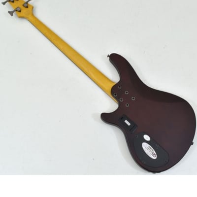 Schecter Omen-4 Electric Bass in Walnut Satin Finish image 8