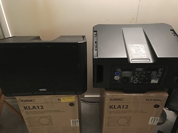 QSC KLA12 Line Array Pair 12 2 way 1000 Watts