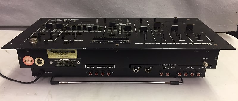 DJ機材 Numark DM1700T STEREO PRE-AMP Numark DM1700T Stereo Preamp Control Center (see Description