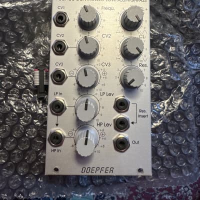 Doepfer A-106-1 Xtreme Filter Voltage Controlled Lowpass / Highpass 2010s - Silver image 1