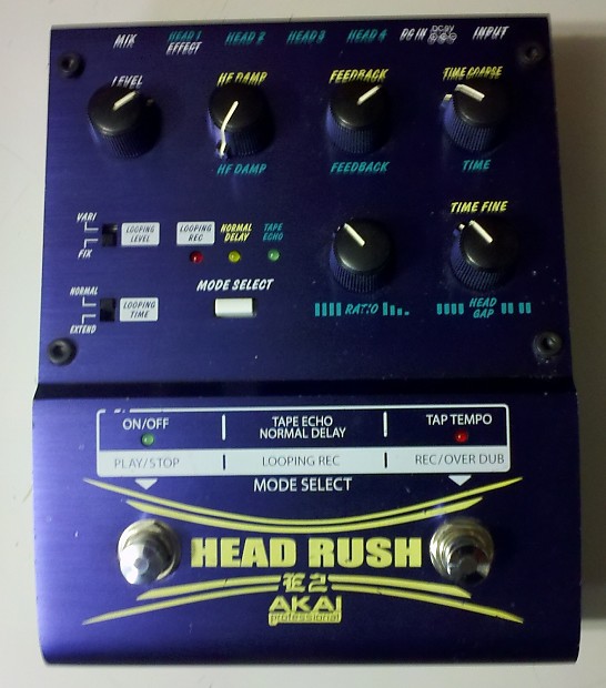 Akai E2 Head Rush - Delay and Sampling Looper | Reverb UK