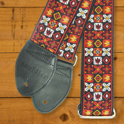 Souldier Classic Guitar Straps | Woodstock - Red image 1