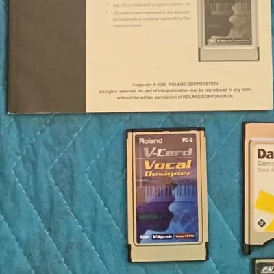 Roland VC-2 Vocal Designer Card for V-Synth 2002