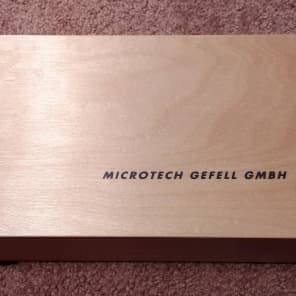 Microtech Gefell M300 matched pair with Stereo Bar, Adapter, Clips, & Case - MINT image 2