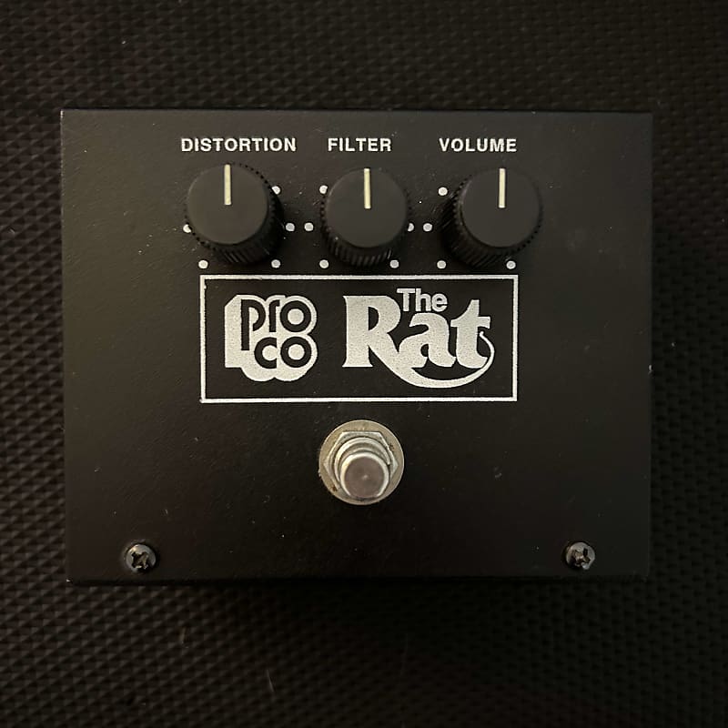 ProCo Vintage Rat Big Box Reissue with Battery Door and LM308 Chip