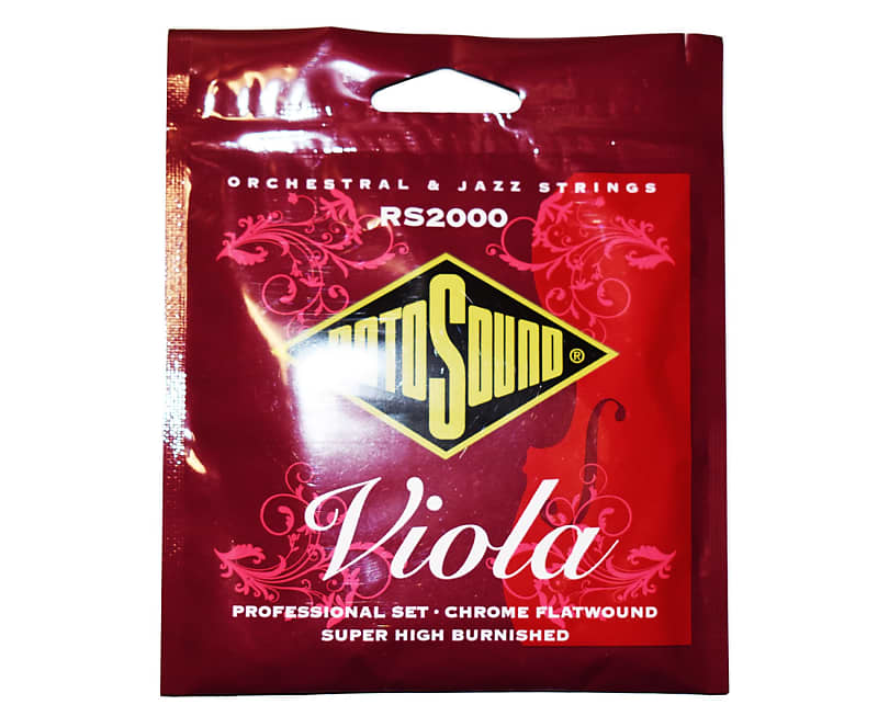 Rotosound RS2000 Flatwound Professional Viola Strings image 1