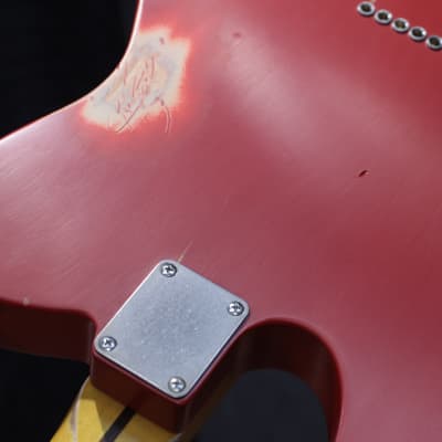 Nash Guitars T57 Dakota Red Medium Aging Finish Lollar Pickups Electric Guitar w/Case image 21