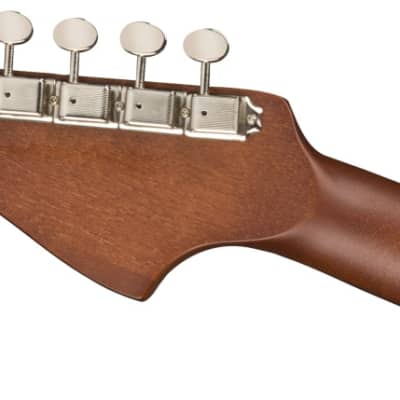 Fender Malibu Player 6 String Acoustic-Electric Guitar - Natural image 6