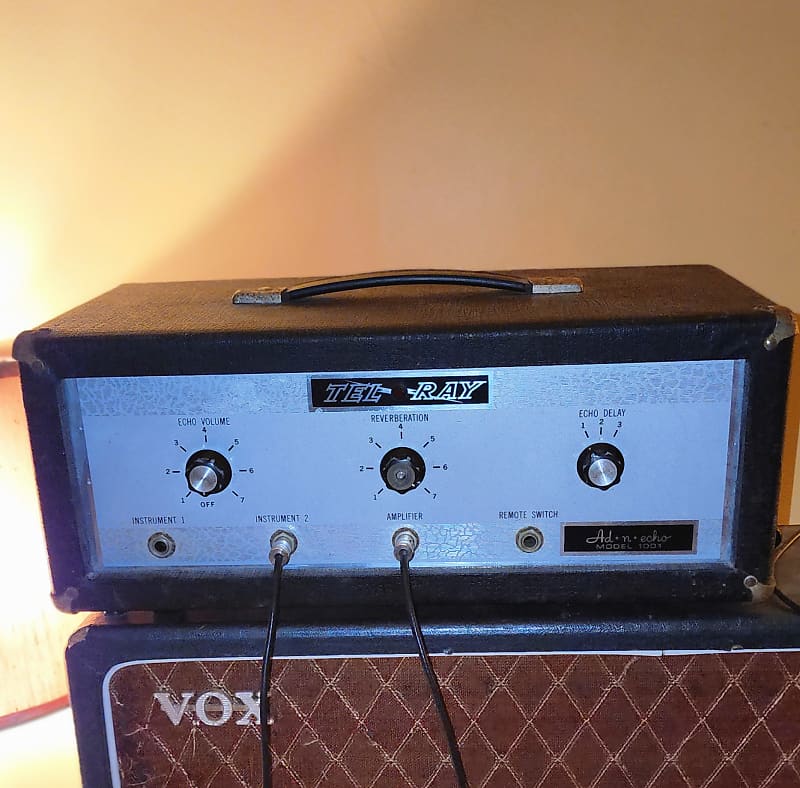 Tel-Ray Ad n echo Adineko Oil Can Delay Reverb Serviced, | Reverb