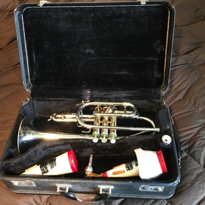 Holton Galaxy 1964 Cornet w/ Accesaries and Hard Case | Reverb