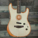 Fender Acoustasonic Stratocaster Transparent Sonic Blue w/Premium Gig Bag