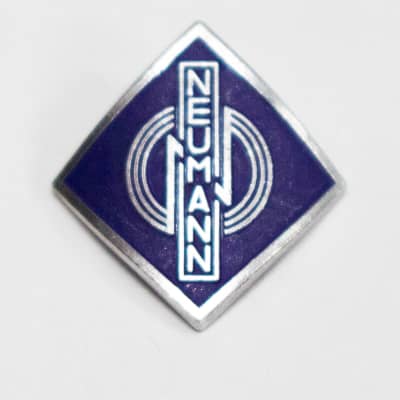 Genuine Neumann Replacement Badge for KM KMR KMS Microphone - Purple