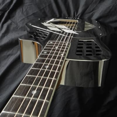 Tricone Resonator Guitar - Nickel Chrome Single Cut Body image 6