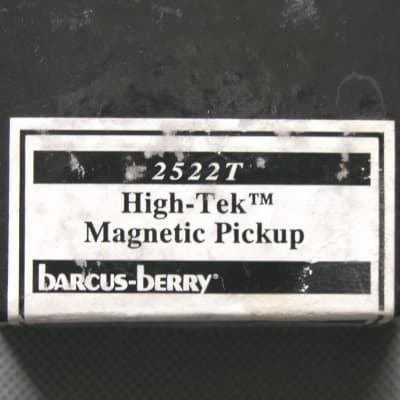 Vintage 70s Barcus-Berry Hi-Tek 2522T Dobro Guitar Pickup Style 3 Slimline Bottleneck w/Box image 5