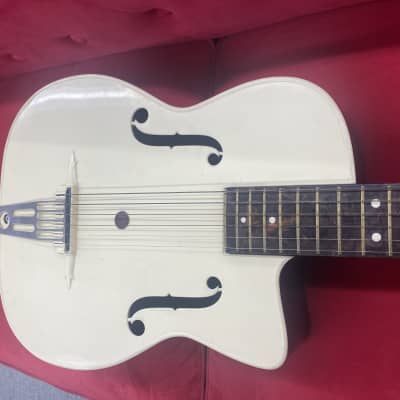 Maccaferri G30 Acoustic Guitar 1950's - Plastic with Original Hang Tag image 2