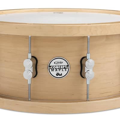 PDP Concept Maple 20-Ply Wood Hoop Snare - 6.5" x 14"