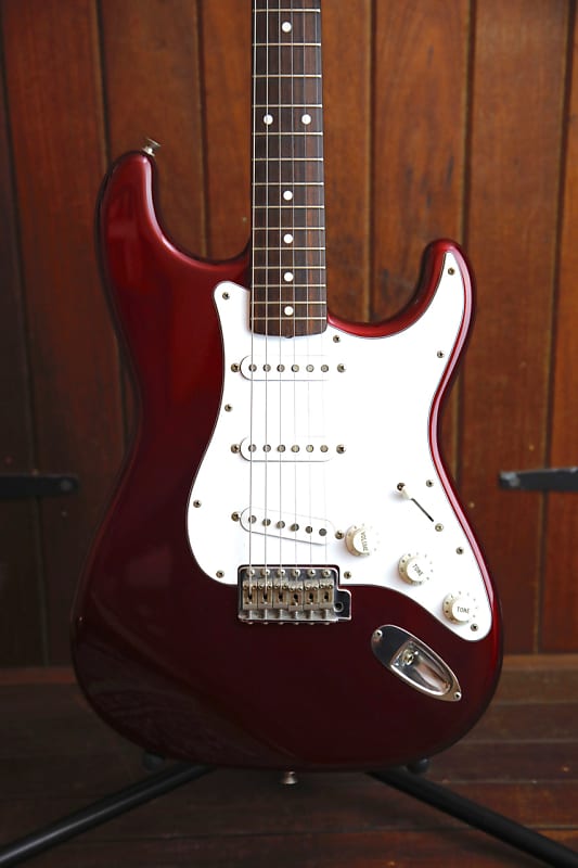 Fender Stratocaster ST-62 1995 Made in Japan Candy Cola Red Pre-Owned image 1