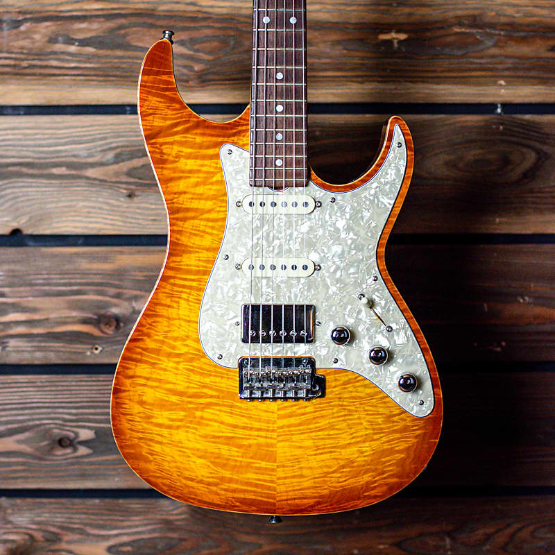 Don Grosh NOS Flame Maple Top #691 | Reverb