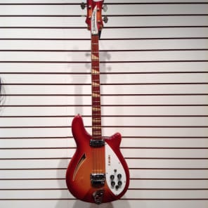 1966 Rickenbacker 4005 Bass Guitar Fireglo image 1