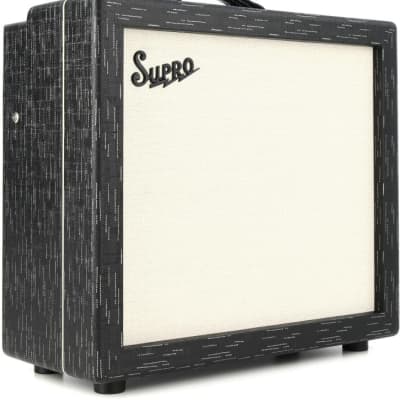 Supro Royale 1932r 1x12 50W Guitar Tube Combo Amp, Black Scandia, Variable Power Amp VERSATILE!, Mint image 15