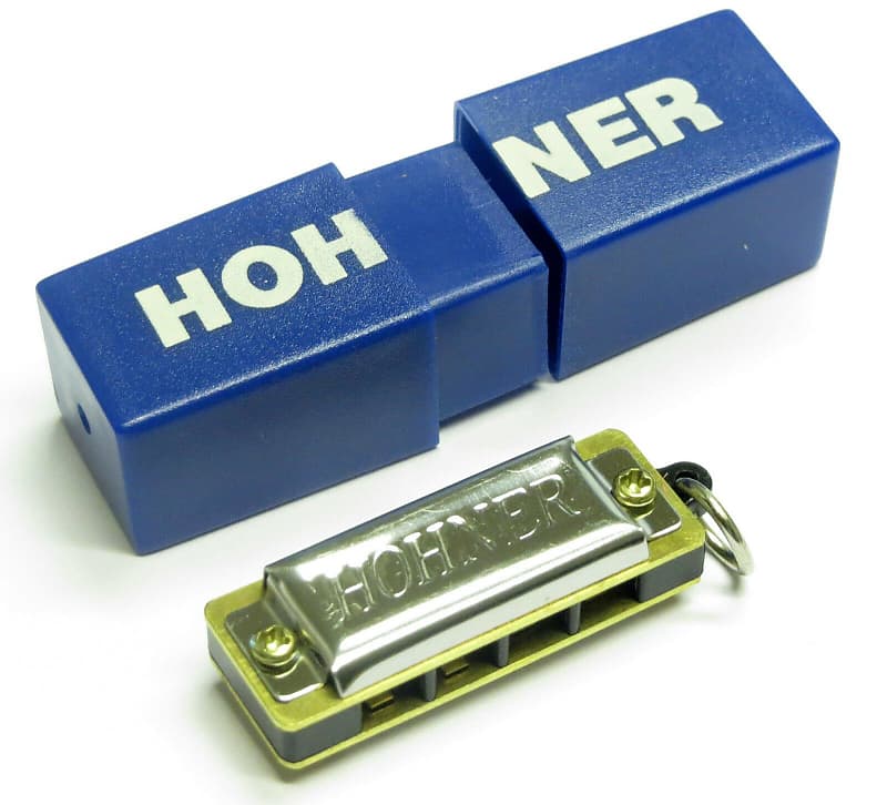 Hohner M91505 Mini Harp in Blue Plastic Box (Single) C image 1