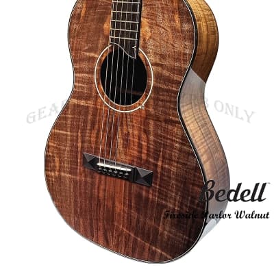 Bedell FS-P-WNWN Fireside Parlor Walnut custom handcraft guitar image 4