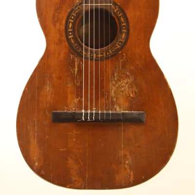 Manuel de Soto Y Solares ~1870 classical guitar- amazing survivor, relation to Ant. de Torres +video image 2