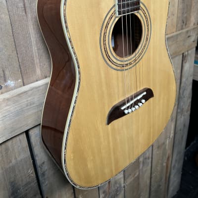 Oscar Schmidt by Washburn OG1 Acoustic Guitar-Natural (Pre-Owned) image 8