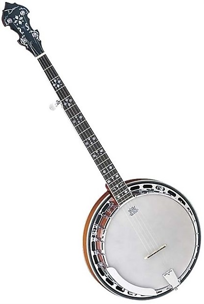 Dean Backwoods Model BW5 5 string Banjo with Mahogany Resonator