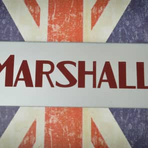 Marshall 1960's Block Amplifier Badge/ logo 1960's Gold or Silver image 2