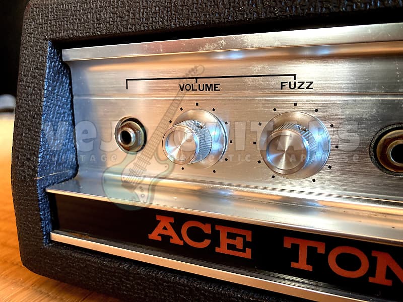 ACE TONE BASS 9 VINTAGE JAPAN BASS AMP HEAD 1970s w/BUILT-IN