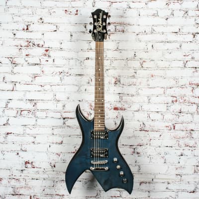 BC Rich - Platinum Series Bich - Solid Body HH Electric Guitar, Dark Blue Burst - x0926 - USED image 2