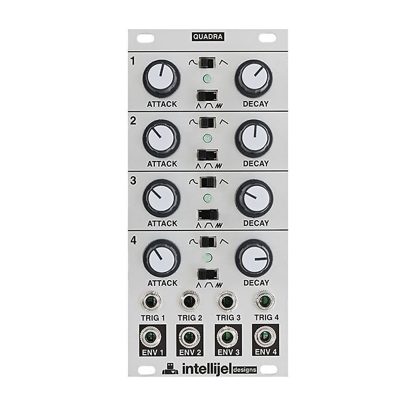 Intellijel Quadra Quad Function / Envelope Generator Eurorack Synth Module image 1