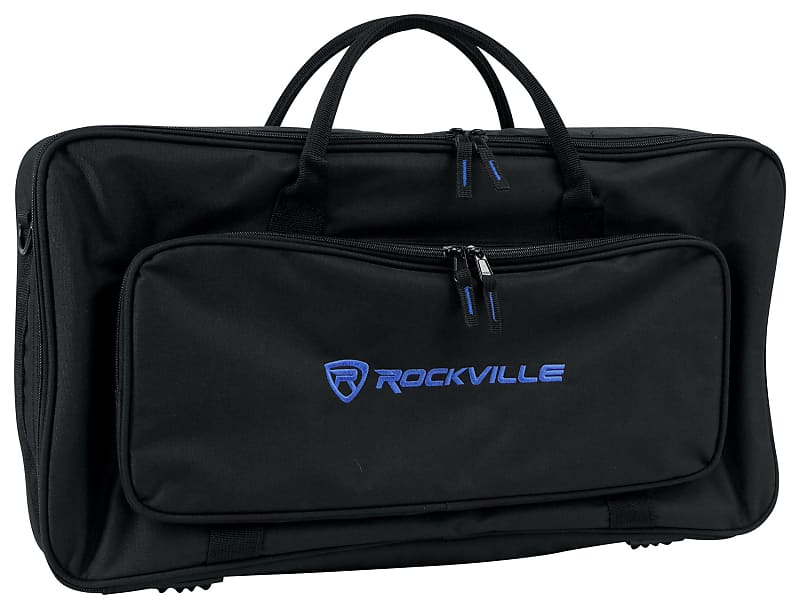Rockville Heavy Duty Rugged Gig Bag DJ Case Fits Novation X-Station 25 image 1
