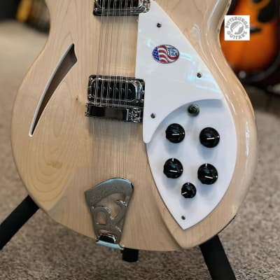 New Rickenbacker 360/12 MG, Mapleglo Finish, with Hard Case and Free Shipping, Made in USA! April Sale! image 8
