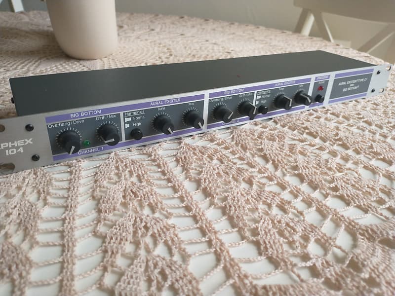 APHEX 104 AURAL EXCITER TYPE C2 with BIG BOTTOM | Reverb