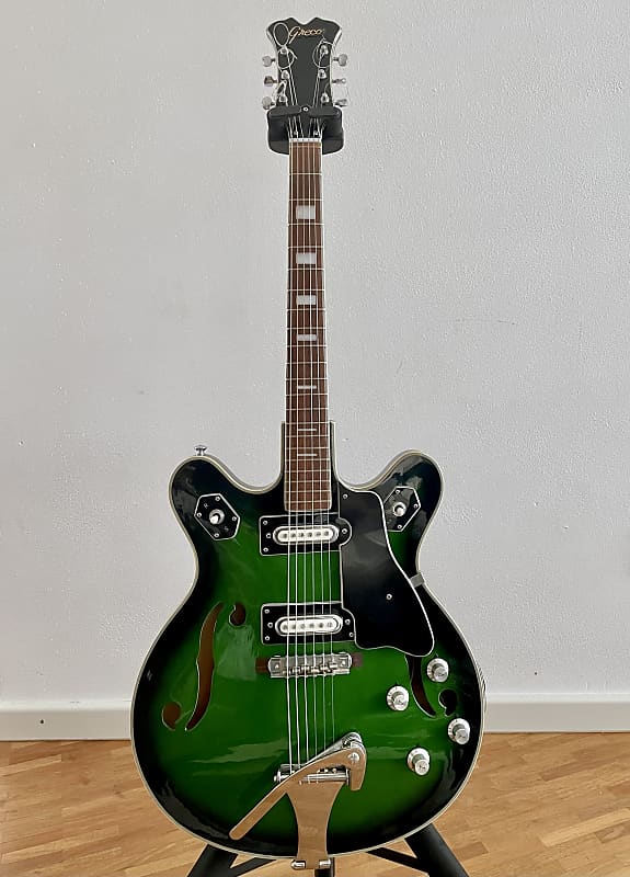 Greco 980 ES-355 1968-1969 - Greenburst Made in Japan | Reverb