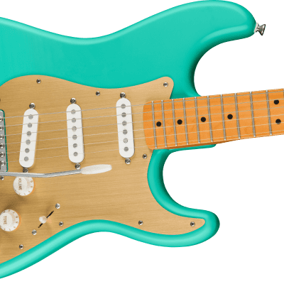 Squier 40th Anniversary Stratocaster Vintage Edition Satin Seafoam Green 2022 (0379510549) image 3