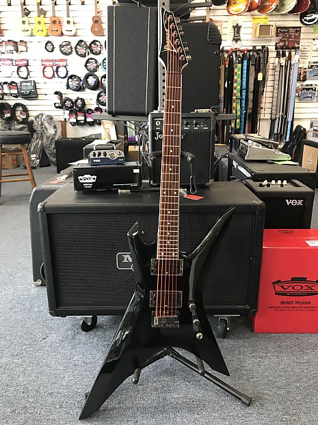 Ibanez XP300FX Xiphos Electric Guitar Black Orange Neon DR