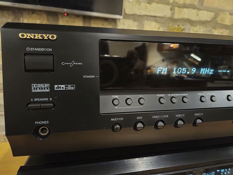 Onkyo HT-R340 receiver/,DX-C390 6 cd changer- Refurbished | Reverb