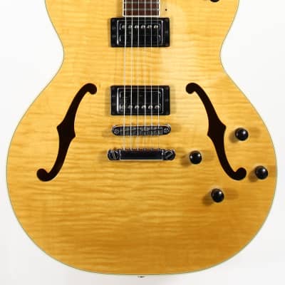 c. 1998 Guild USA Starfire IV Natural Blonde - Westerly Rhode Island Made, Highly Figured Flame! image 9