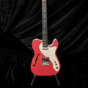Fender FSR 2-Tone Thinline Telecaster, Ebony Fingerboard, Fiesta Red w/ Case