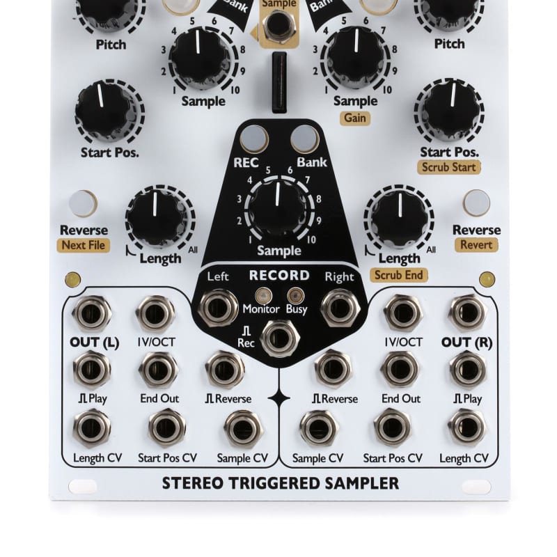 4ms STS - Stereo Triggered Sampler | Reverb