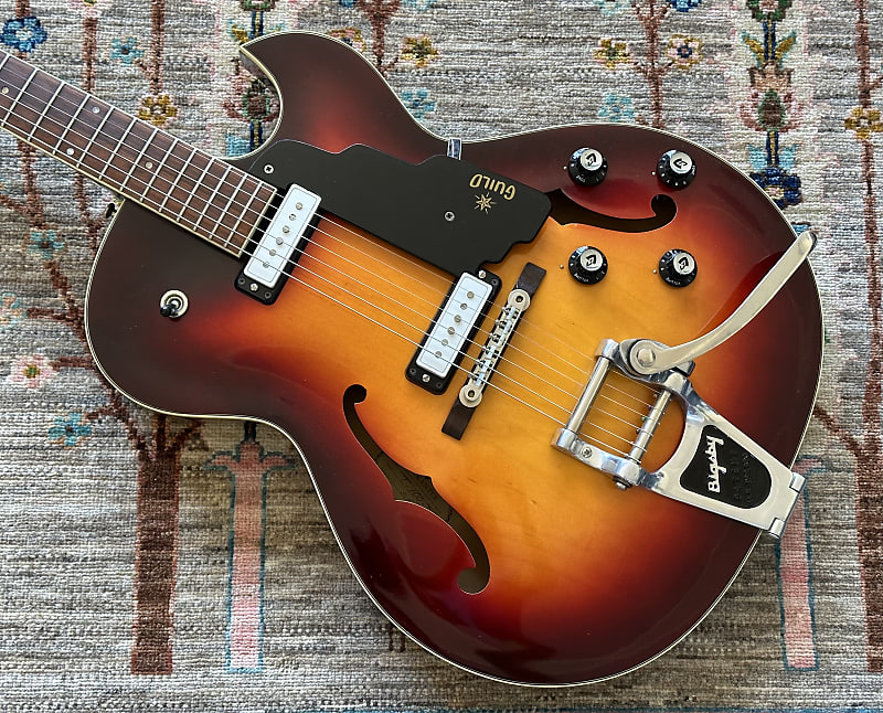 Oliver Wood Stuffed Undies Into His 1965 ‪@GuildGuitarsUSA